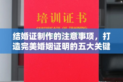 松山结婚证制作的注意事项，打造完美婚姻证明的五大关键点
